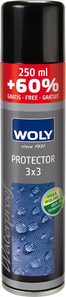 Woly Protector  impregneerspray 3 x 3 400ml - Woly