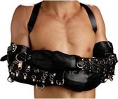 Strict Leather - Deluxe Arm Bondage Dwangbuis Met Slotjes - Bondage - Speeltjes - Pinwheel - BDSM - SM - Meesteres - Sado -  Dildo - Vibrator - Penis - Buttplug - Sexy - Erotische