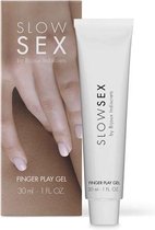 Slow Sex - Finger Play Gel - 30 ml - Waterbasis - Vrouwen - Mannen - Smaak - Condooms - Massage - Olie - Condooms - Pjur - Anaal - Siliconen - Erotische - Easyglide