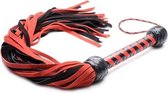 Mistress by Isabella Sinclaire - Isabella Sinclaire Suède Flogger - Bondage - Speeltjes - Pinwheel - BDSM - SM - Meesteres - Sado -  Dildo - Vibrator - Penis - Buttplug - Sexy - Er