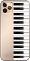 Apple iPhone 11 Pro Max - Smart cover - Transparant - Piano