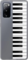 Samsung Galaxy S20FE - Smart cover - Transparant - Piano
