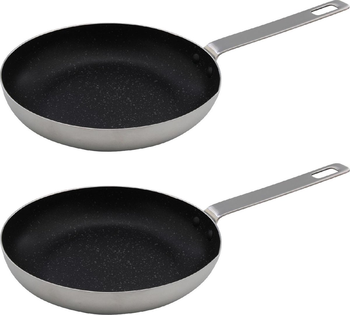 Pentole Agnelli Roestvrijstalen Koekenpan Met Een Stalen Buishandvat Diameter 32 Cm 753488214