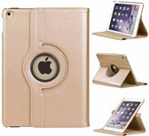 Geschikt voor Apple iPad Air 4 (2020) 10.9 inch Multi Stand Case - 360 Draaibaar Tablet hoesje - Tablethoes - Goud