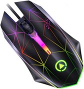 Shopmore - G6 - Gaming muis - RGB - Ergonomisch - 1200 dpi
