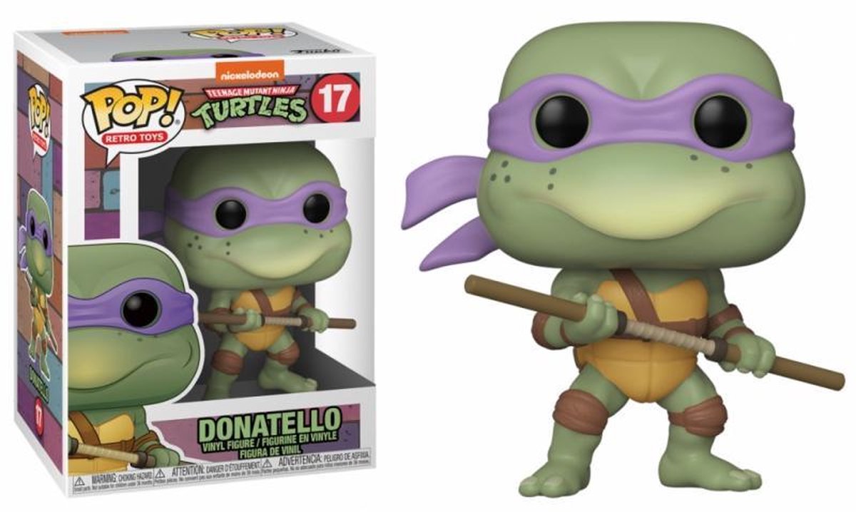 Figurine Donatello / Les Tortues Ninja / Funko Pop Animation / Exclusive  Special Edition