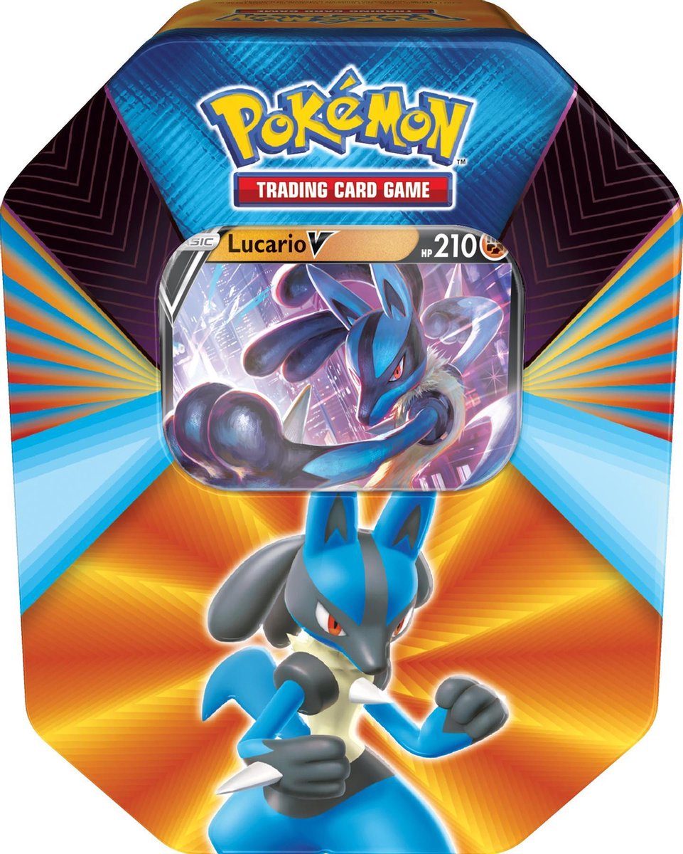 Pokémon V Forces Tin - Lucario V - Pokémon Kaarten - Pokémon