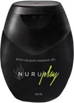 Nuru Play - Mini Nuru Play Body2Body Massage Gel – 120 ml - Olie - Geuren - Erotische - Erotisch - Massage - Body to Body - Therme - Glijmiddel - Set - Seks - Mannen - Vrouwen - Va