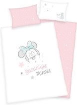 Minnie Mouse Dekbedovertrek Junior 100x135 BIO-Katoen GOTS-gecertificeerd