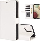 Samsung Galaxy A12 / M12 hoesje - Wallet bookcase - Wit - GSM Hoesje - Telefoonhoesje Geschikt Voor: Samsung Galaxy A12 / Galaxy M12