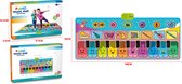 Interactief Keyboard  - Piano Mat Kinderen | Muziekmat voor jongens | Speelgoed met 8 Instrumentgeluiden | Dansmat voor meisjes – Piano Speelmat