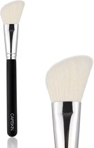 CAIRSKIN Natural & Soft Blush Highlight & Powder Application - Radiant Glow - Soft Contour Poeder Kwast - Large Angled Shading Brush CS135 - New Edition