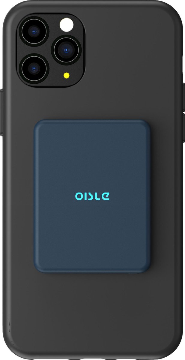OISLE - iPhone 12/13/14 powerbank met MagSafe - draadloos opladen - Blauw