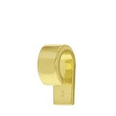 Zilveren helix earcuff goldplated breed