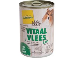 6x Vitalstyle Hondenvoer Bik Lam 400 gr