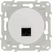 Schneider Electric Odace UTP stopcontact CAT5 Wit