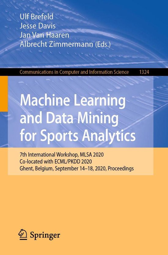 Springer Nature Proceedings Computer Science - Machine Learn ... - cover