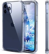 iPhone 12 Pro Max hoesje Transparant ShockProof - iPhone 12 Pro Max case Transparant ShockProof