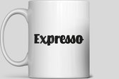 Mok "Expresso" - Thee/Koffie Mok - Keramiek - 325 ml