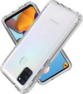 MMOBIEL Screenprotector en Siliconen TPU Beschermhoes voor Samsung Galaxy A21S A217 6.5 inch 2020