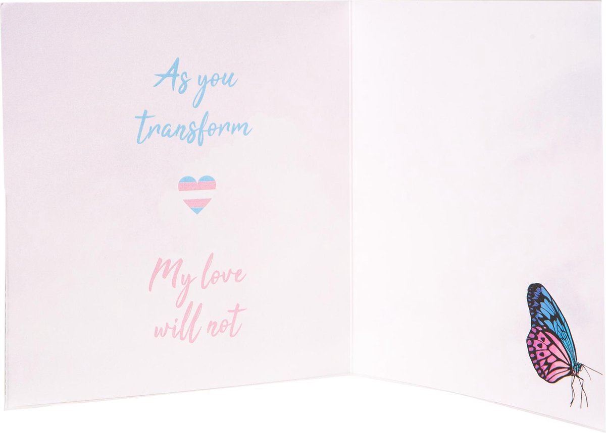 Postcard - Postcard - Kaart - Transitie - Transgender - LGBT+ ...