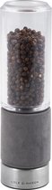 Cole & Mason Moulin à poivre en béton Regent 18 cm - Acryl - Béton - Taille de mouture réglable en continu - Précision + broyeur