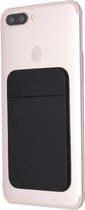 DrPhone SWCC1 – Mobiele Telefoon Portemonnee – Hoesje - Card Case – Elastisch - 10 Pasjes -  Zwart