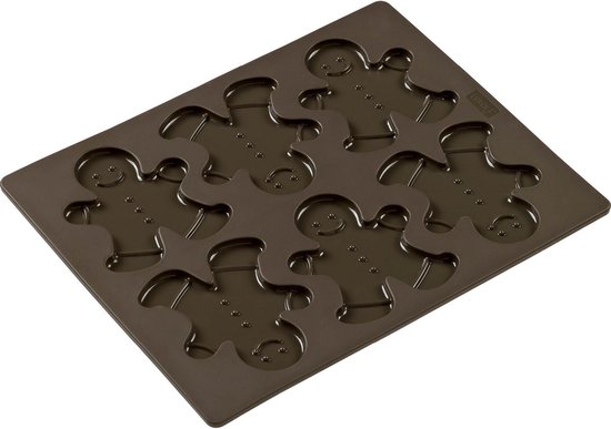 Moule Silicone Lurch FlexiForm 65033 Pour Lebkuchen Bretzels, Coeurs Et Étoiles 30x17cm