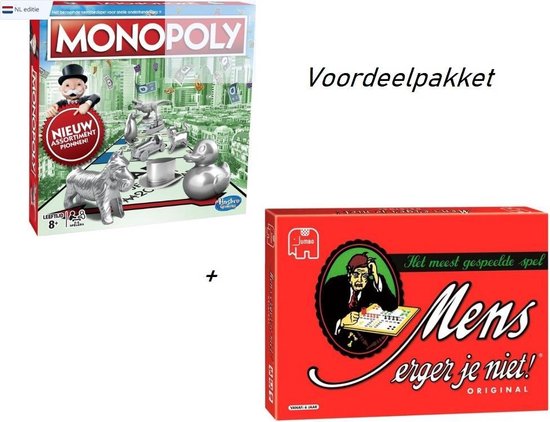 Heb jij Monopoly Classic Nederland + Mens Erger Je Niet! - Bordspel