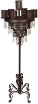 Kandelaar - Klassieke kaarsenhouder  - Metaal - 141 cm hoog