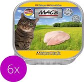 Mac’s Kattenvoer kuipje 99% vlees - Kip 8 x 100g