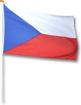 Vlag Tsjechie 70x100 cm.