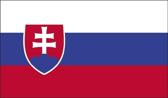 Vlag Slowakije 150x225 cm.