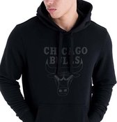 New Era Chicago Bulls Hoodie - Sporttrui - Zwart - XS - Basketbal