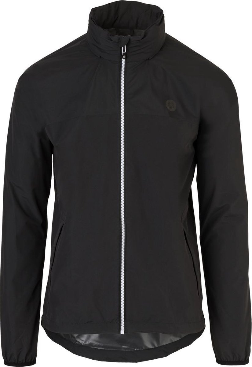 AGU GO Regenjas Essential Regenjas Dames & Heren Ademende en Waterdichte Regenjas Fietsjack Grijs