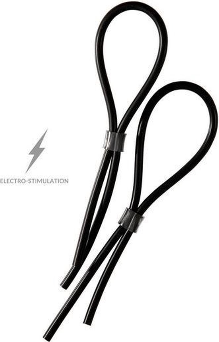 Goedkoopste ElectraStim - Rubber Adj, Cock and Scrotal Loops