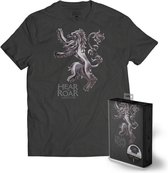 GAME OF THRONES - T-Shirt METTALIC SHIELD - Lannister