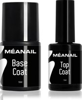 MEANAIL - Gellak - Base Coat 10ml - Top Coat 15ml - Gelnagellak