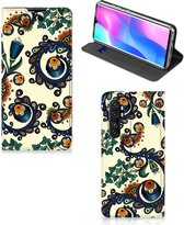 Hoesje Xiaomi Mi Note 10 Lite Bookcase Barok Flower