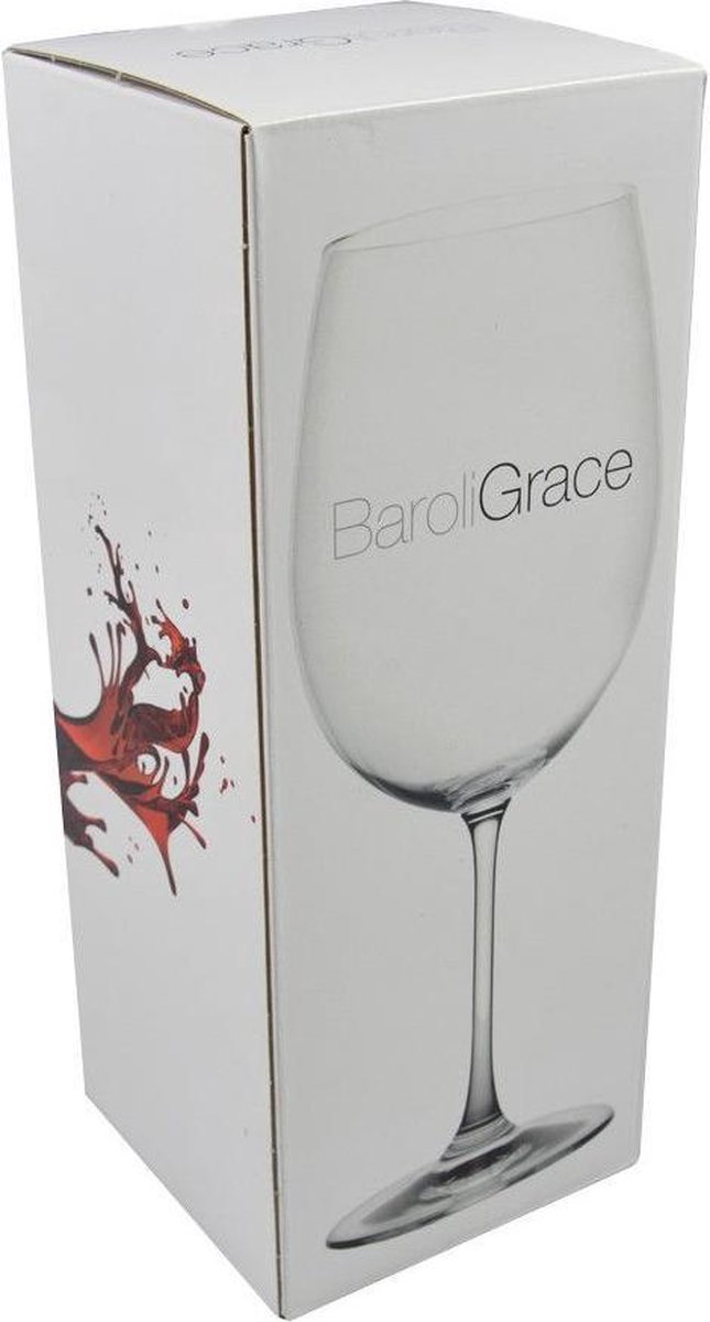 Baroli Grace - Wijnglazen - Kristal | bol.com