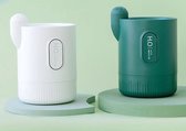 330ml Humidifier | Draadloze Cactus Luchtbevochtiger | H2O Draagbare Ultrasone Aromaverspreider | 2000mAh Batterij | Etherische Olie bevochtiger voor Thuis, Kantoor en Auto | Donker Groen