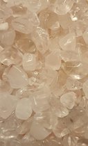 Bergkristal - Edelsteen -  6 stuks -   1 x 1 cm - Wordt geleverd in geschenkverpakking