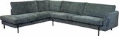 Loungebank chaise longue links Flyta - Feel Me Airy blauw 13 -2,35 x 3,06 mtr breed