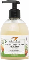 Le Erbe di Janas - ontsmettende handgel botanisch, natuurlijk - ontsmettingsmiddel / reiniging handen met tijm, tea tree en lavendel etherische olie -250 ml