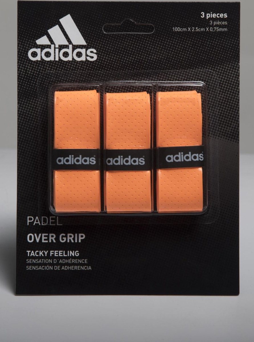 Adidas Padel Overgrip Set 3 stuks Oranje