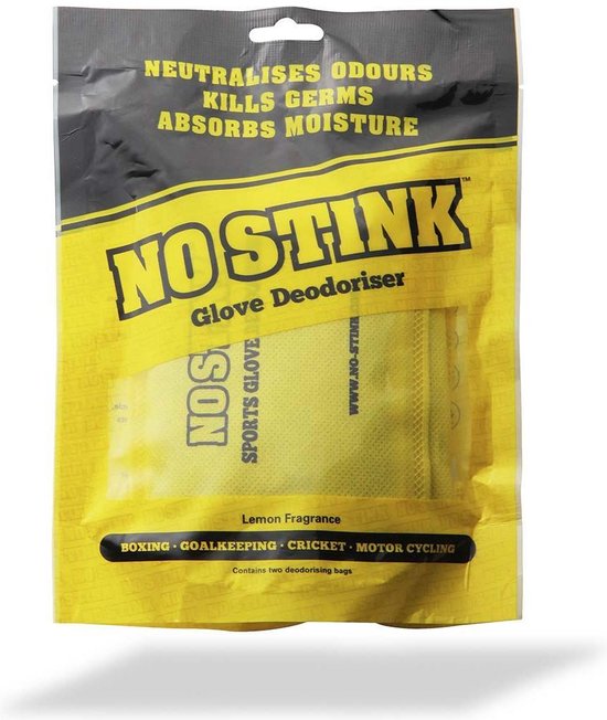 No Stink Bokshandschoenen Verfrisser Sports Glove Deodouriser Yellow - Mad Fitness