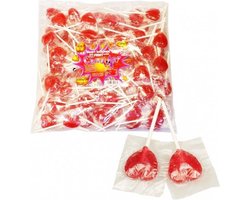 Hartjes lollies 100 stuks