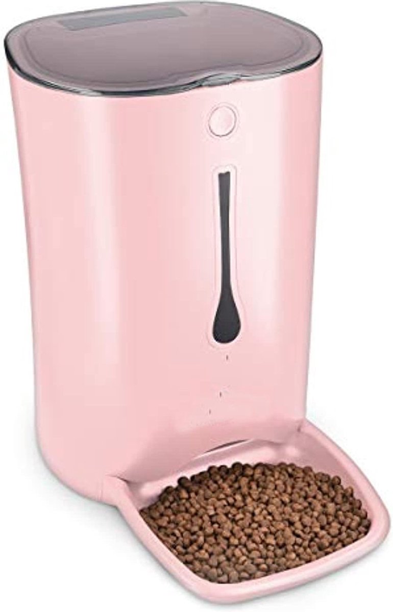 Automatische eetbak, voederbak hond, kat voederautomaat voederdispenser met timer - 6 l voederbak au