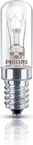 Philips Incand. decorative tubular lam 10 W E14 cap Clear Incandescent tubular bulb E