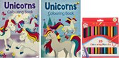Glitter-kleurboek "Unicorns 2" - Kleuren - Glitters - Kleuren
